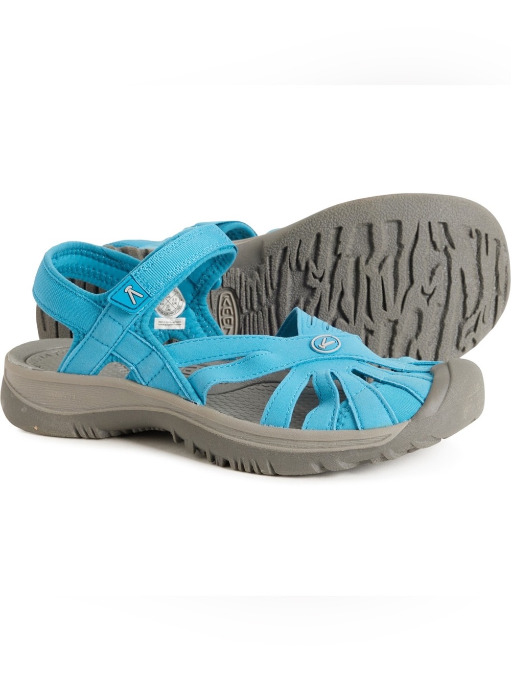 Keen Women’s Rose Turquoise Strappy Sports Sandals size 7 NIB